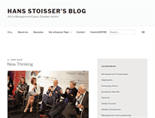 Tablet Screenshot of hansstoisser.com